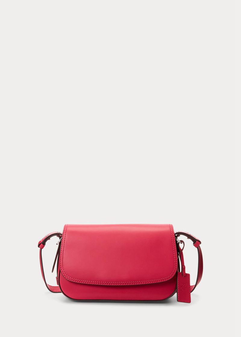Torebka Lauren Damska Różowe Skórzane Small Maddy Shoulder 652309-CHX
